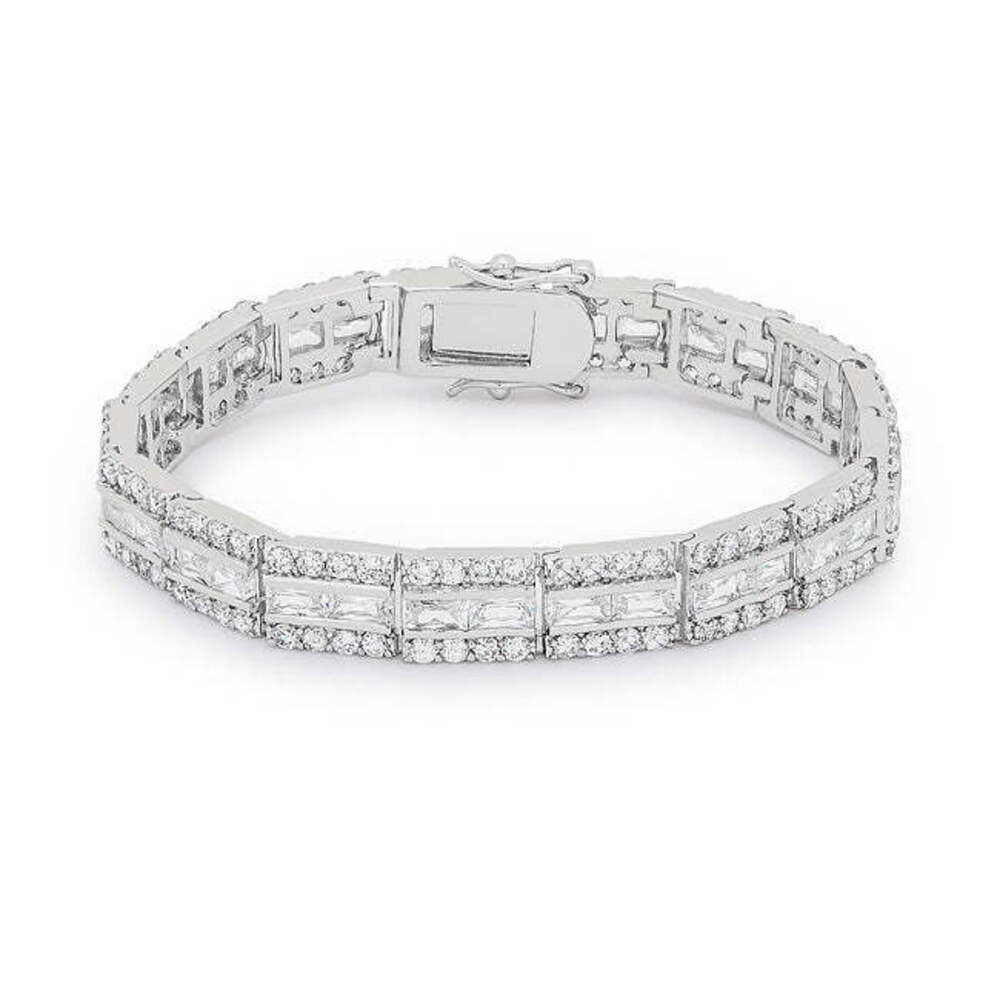 Elegant Triplet Cubic Zirconia Bracelet